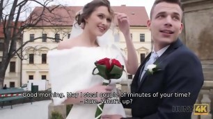 HUNT4K&period; Married couple decides to sell brides pussy for good price