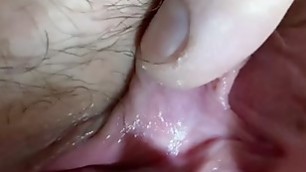 Super closeup pussy eating